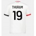 OGC Nice Khephren Thuram #19 Venkovní Dres 2023-24 Krátkým Rukávem